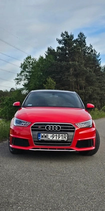 Audi S1 cena 98900 przebieg: 60000, rok produkcji 2015 z Ząbki małe 191